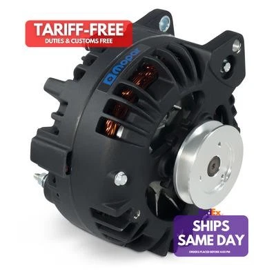 Proform 440-473, One Mopar Alternator 110 Amp Black Performance Racing Parts - Image 1 of 4