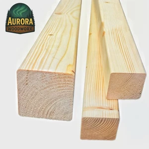 Solid Pine Timber Beam, Smooth Planed Finish, 70mm x 70mm Rounded corners - Picture 1 of 1