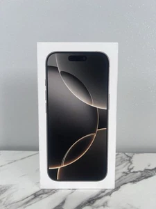 Apple iPhone 16 Pro 128GB (Unlocked) Natural Titanium, Brand New Sealed - Picture 1 of 3