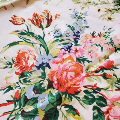 Funda de almohada individual Ralph Lauren Belle Harbor blanca floral 100 % algodón Italia usada en excelente estado Foto 1 de 4