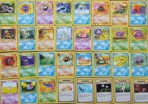 Cartas Pokémon Antiguas De Colección 100% SOLO WOTC + Pegatinas Pokémon + 1x 1ª Edición ✨ - Imagen 1 de 4