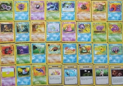 Old Vintage Pokemon Cards 100% ONLY WOTC + Pokémon Stickers + 1x 1st edition ✨ - Image 1 of 4