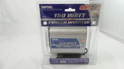 Sima 150 Watt DC to AC Power Inverter - 12v to 120v (STP-150) - Image 1 of 2