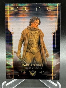 2024 Topps Cromo Dune Arrakis Beige Pulsar Refractor Paul Atreides #35 - Imagen 1 de 2