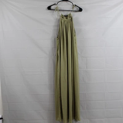 Vestido Rag Bone Para Mujer Bailey Midi Sin Mangas Verde Oliva Fluido Verano Boho Chic Foto 1 de 4