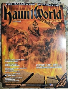 HAUNTWORLD ISSUE #7/8 Inside HAUNTED ATTRACTION/HOUSE AMUSEMENT PARK Industry - Picture 1 of 1