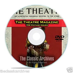 Theatre Magazine, 194 Issues, Vintage Plays Opera Arts Broadway Drama DVD C23 - Picture 1 of 6