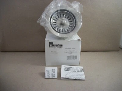 New Mountain Plumbing MT200 BRN Waste Disposer Trim With Stopper/Strainer Combo - Image 1 of 4