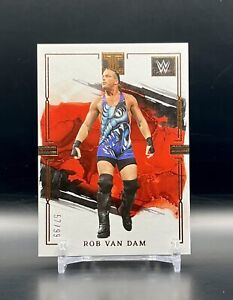 2023 Panini Impeccable WWE ROB VAN DAM #78 Base #d /99 HOF
