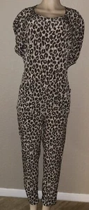 H&M Animal Print Jumpsuit Size 6 - Picture 1 of 12