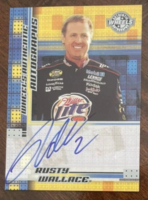 RUSTY WALLACE - 2005 Wheels - Autographs - Image 1 of 2