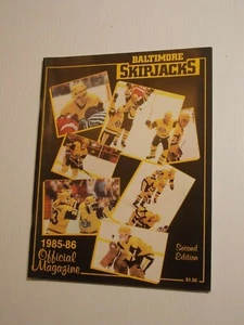 Baltimore Skipjacks 1985-86 Official Magazine Hockey - Picture 1 of 2
