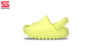 Adidas Yeezy Slide Glow Green Infant 2022 (HQ4119) Infant Size 3K-7K - Picture 1 of 3