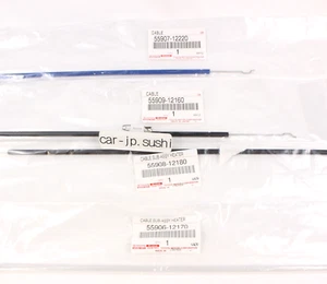 TOYOTA Genuine 'RHD COROLLA AE86 COUPE Heater Control Cable Line 4-Set OEM Japan - Picture 1 of 17