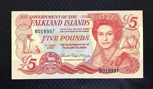 2005 FALKLAND ISLANDS - 5 POUNDS - P#17 - GEM UNC - L10 - Picture 1 of 2
