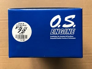 #34720 O.S. FS72-a Ringed 4-Stroke .72 Airplane Engine - Picture 1 of 3