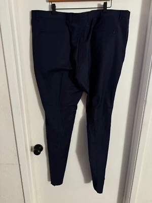 Hombre Nuevo Sin Etiquetas Elite" Vestido Azul Marino Cremallera. Vestido/causal.    Talla 46R Foto 1 de 2