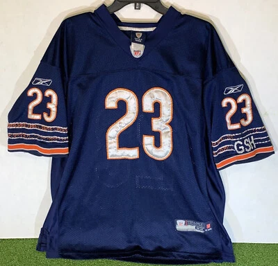 Men’s Reebok Chicago Bears On Field Authentic Sewn Hester #23 Blue Jersey Sz 52 - Image 1 of 4