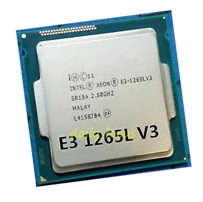 Intel Xeon E3-1265L V3 2.5 GHz LGA1150 4 cores 8 T SR15A CPU Processor 8 MB - Image 1 of 4