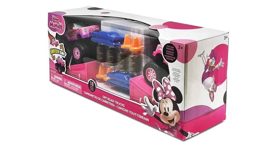 Disney Junior Minnie 18 Piece Off Road Monster Truck Playset Brand New - Image 1 of 4
