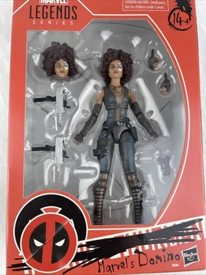 Figura de acción Hasbro 2020 Marvel Legends Deadpool 2 película Marvel’s Domino 6" Foto 1 de 4