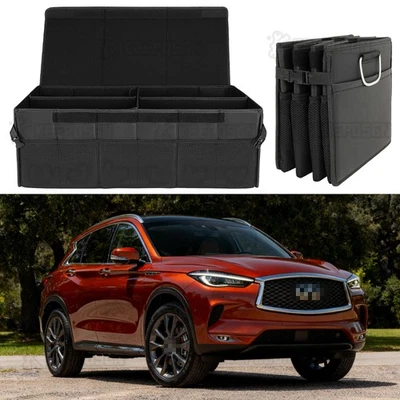 Trunk Organizer Cargo Storage Fold Box Bag For Infiniti QX50 QX55 QX56 QX60 — 第 1/4 张图片