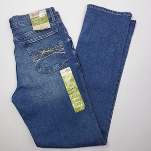 Wrangler Jeans Boys Youth 20 Reg Slim Straight Leg Adjustable Waistband Western - Picture 1 of 11