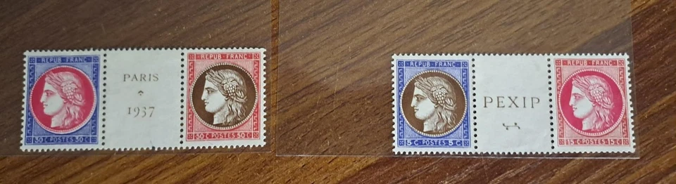 Timbres du bloc 3 "Ceres Pexip 1937" Neufs - Photo 1/2