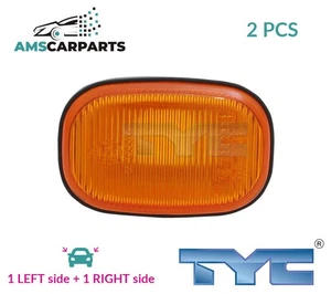 INDICATOR LIGHT BLINKER LAMP PAIR LATERAL INSTALLATION 18-3543-81-2 TYC 2PCS NEW - Picture 1 of 5