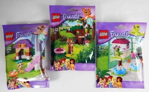 LEGO Friends 41023, 41024 & 41025 Series 3 Sets Puppy Dog Deer Parrot Bird NEW - Picture 1 of 12