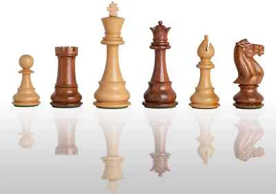 The Classic Chess Set - Pieces Only - 6.0" King - Golden Rosewood - Image 1 of 4