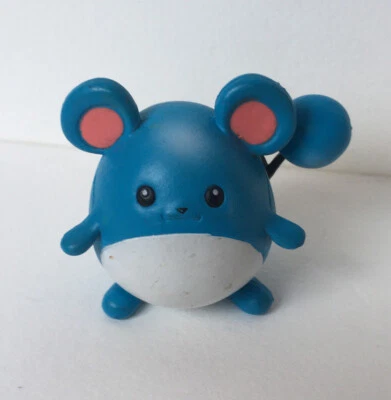 Nintendo Pokemon Pocket Monster 2nd Gen MARILL Authentic TOMY Mini Figure Foto 1 de 4