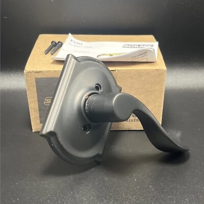 Palanca de puerta ficticia para zurdos de bronce envejecido con moldura de camelot | Schlage Rh Foto 1 de 4