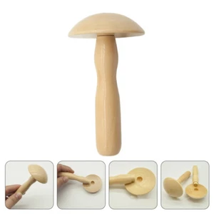 darning egg wooden Mushroom Darner Tool Sock Mending Tool Wood Darning Egg - Picture 1 of 12