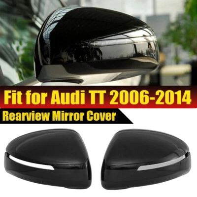 Tapa de cubierta de espejo retrovisor para Audi TT TTS TT RS 8J MK2 2007-2014 R8 2007-2015 Foto 1 de 4