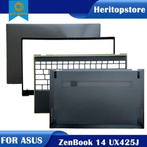New For ASUS ZenBook 14 UX425J U4700J UX425A LCD Back Cover/ Bezel /Upper/Bottom - Afbeelding 1 van 14