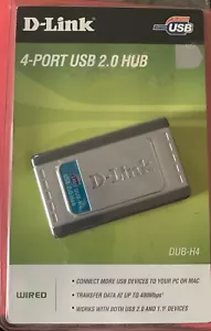 D-Link 4-Port USB 2.0 HUB - Picture 1 of 4