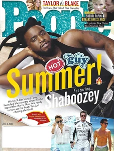 PEOPLE MAGAZINE - JUNE 2nd 2025 - HOT GUY SUMMER SHABOOZEY - BRAND NEW - Picture 1 of 1