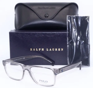 NEW POLO RALPH LAUREN PH 2223 5111 CRYSTAL GREY AUTHENTIC FRAME EYEGLASSES 54-17 - Picture 1 of 4