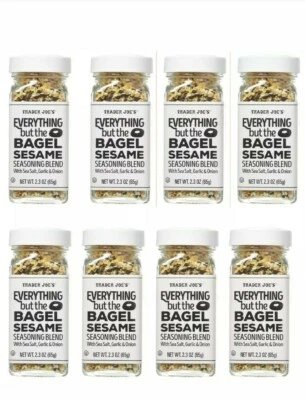 8 PACK Trader Joe's Everything But the Bagel Seasoning Blend 2.3 oz Each - Image 1 of 4