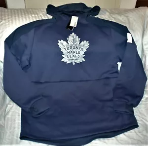 Felpa con cappuccio Toronto Maple Leafs Game Mode NUOVA con etichette uomo blu MEDIO - Foto 1 di 5
