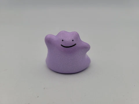 Ditto Figure Pokemon Scale World Metamon Mini Figure Bandai purple 1in x 1.5in Cover