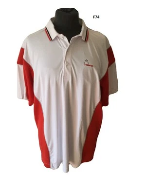 🎾 HEAD polo tennis - shirt trikot jersey - uomo sportiva - taglia  52 🎾 - Imagen 1 de 4