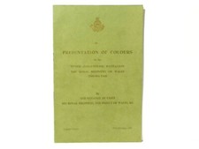 1973 3rd Volunteer Bn Royal Regiment of Wales 24th / 41st Foot Colours Programme