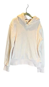 Athleta Girl blush pink thick cozy warm hoodie sweatshirt winter Kids 8-10 - Picture 1 of 6