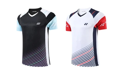 YY New Adult Kid Sports Tops Tennis Clothes Badminton Short sleeveT-Shirts - Image 1 of 4