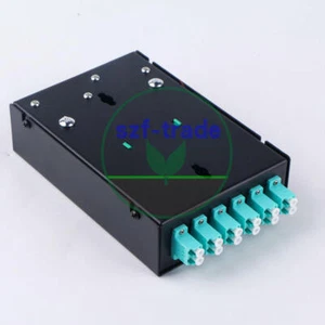 Fiber Optic Terminal Box 12 core LC MM OM3 adapter pigtail 6 Ports Patch Panel - Afbeelding 1 van 1