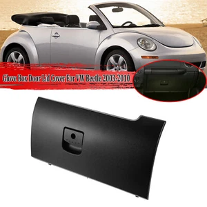 Schwarz Handschuhfach Deckel Klappe Griff Mit Schnalle für VW Beetle 2003-10 - Picture 1 of 15
