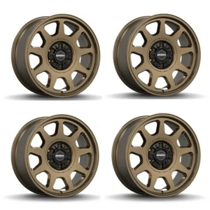 Set 4 20" Brink Wheels B302 Alpine Bronze 20x9 Flow Formed 6x5.5 6x135 0mm Rims - Picture 1 of 8