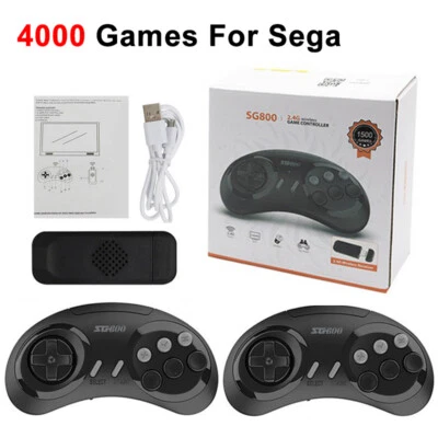MARKENLOS SG800 Sega Retro Console Videogioco HD Game Stick 16 Bit 4000 Giochi + Controller